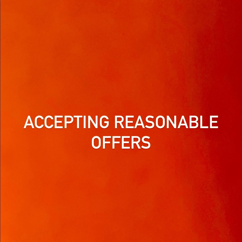Open to reasonable offers!